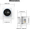 Moes Tuya Zigbee3.0 Smart Thermostat mit LED-Digitalanzeige Produktbild-Vorschau 4