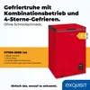 Exquisit Gefriertruhe, Kombigerät, 99 Liter, Tiefkühltruhe, Produktbild-Vorschau 2