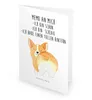 Mr. & Mrs. Panda Klappkarte Corgi Po - Weiß - Geschenk, Produktbild-Vorschau 2