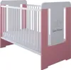 Lit bébé à barreaux avec matelas & petite princesse gravée Voir les images du produit 2