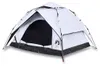 vidaXL Tenda da campeggio a cupola 3 persone Bianca Anteprima dell’immagine prodotto 1