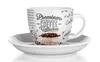 Tasse + soucoupe 190ml PREMIUM COFFE céramique Voir les images du produit 1