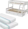 Etagenbett Vitalispa Everest Weiß 120x200 / 80x200 cm mit 2 Produktbild-Vorschau 1
