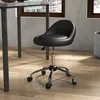 HOMCOM Rollhocker Höhenverstellbarer Arbeitshocker 63-83cm Produktbild-Vorschau 2