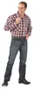 Größe 43/44 Herren Planam Hemden Flanellhemd 2001 rot Produktbild-Vorschau 5