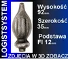 LogistSystem 1 pz. Punte decorative in metallo - 92x35 mm Anteprima dell’immagine prodotto 1
