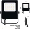 LED reflektor VISIO, 10 W, černý, neutrální bílá Náhled obrázku produktu