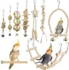 Vogel-Papageien-Spielzeug, 9 Stück, Vogelkäfig-Zubehör, Produktbild-Vorschau 1