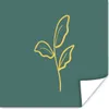 MuchoWow® Poster Pflanze - Zusammenfassung 100x100 cm - Produktbild-Vorschau 1