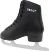 A single black figure skating boot shown from the side. Náhled obrázku produktu