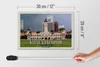 Holzschild Reise 30x20cm Kuala Lumpur Sultan Abdul Building Produktbild-Vorschau 5