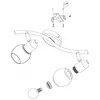 Eglo 98625 POLLICA E14 plafoniera a 2 pieghe 365x165mm Anteprima dell’immagine prodotto 11
