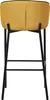 ML-Design Barhocker 4er Set Senf Stoffbezug 76 cm hoch Produktbild-Vorschau 4