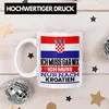 Trendation - Kroatien Tasse Geschenk für Kroaten Geburtstag Produktbild-Vorschau 3