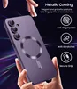 Magnetische Hülle für Samsung Galaxy S24+ Matt Silikon Produktbild-Vorschau 5
