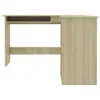 vidaXL Rohový psací stůl ve tvaru L dub Sonoma 120x140x75 Náhled obrázku produktu 11