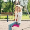 Altalena da giardino in plastica per bambini ZOYA rosa Anteprima dell’immagine prodotto 29
