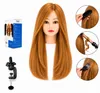 Testa da allenamento per parrucchieri Jessica con capelli Anteprima dell’immagine prodotto 1