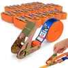 HASKYY Spanngurt-Ratsche 27x5000 mm 20er Set orange Produktbild-Vorschau 1