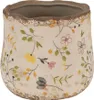 Vaso da fiori Clayre & Eef Ø 11x10 cm Fiori di Anteprima dell’immagine prodotto 1