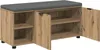 vidaXL Flurbank salontafel, ambachtelijk eikenhout, 100 x Productafbeelding-voorbeeld 5