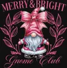 Merry & Bright Gnome Club Rosa - Weihnachten Xmas Christmas Produktbild-Vorschau 3