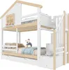 okwish Etagenbett 90x200 mit Stauraum,Kinderbett Produktbild-Vorschau 8