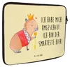 Mr. & Mrs. Panda Laptop Tasche Capybara König 33 x 42 cm - Produktbild-Vorschau 3