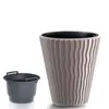 Kvetináč SANDY + vklad mocca 39 cm Náhľad obrázku produktu 4