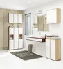 A modern bathroom setting with various storage cabinets and a sink area. Náhľad obrázku produktu