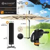 KESSER® Sonnenschirm Doppelsonnenschirm 4,6m x 2,7m | Produktbild-Vorschau 6