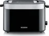 A black and silver Severin toaster is displayed against a white background. Produktbild-Vorschau