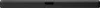 A black soundbar is shown against a black background. Produktbild-Vorschau