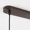 Hängeleuchte Rauchglas Metall G9 H: max. 141 cm Braun Produktbild-Vorschau 8
