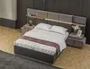 Komplette Schlafzimmer Doppelbett Set 3tlg Bett Nachttische Produktbild-Vorschau 3