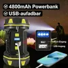 LED Camping Laterne Wiederaufladbar, 4800 mAh Akku, 4+4 Produktbild-Vorschau 7