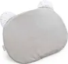 Twinkle Stars & Grey Velvet Kissen Teddybär-Kopf 26x36cm Produktbild-Vorschau 3