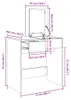 vidaXL Schminktisch mit Spiegel Betongrau 73x46,5x120 cm Produktbild-Vorschau 7