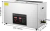 A digital ultrasonic cleaner shown with dimensions indicated. Náhľad obrázku produktu