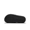 The image shows the sole of a black NIKE Kawa slide. Produktbild-Vorschau