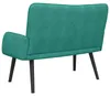 VidaXL, dwuosobowa sofa, turkusowa, 115 x 61 x 87 cm, obita Podgląd zdjęcia produktu 6