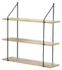 CALICOSY - Étagère Murale 3 NiveauxReproduction Bois L60 cm Voir les images du produit 1