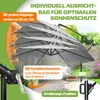 KESSER® Alu Ampelschirm Sonnenschirm + Abdeckung Ø300 cm / Produktbild-Vorschau 5