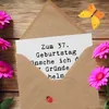 Mr. & Mrs. Panda Grußkarte Spruch 37. Geburtstag Produktbild-Vorschau 3