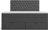 MR GROUP Boxspringbett mit Bettkasten LYON 180x200 cm, H3, Produktbild-Vorschau 2