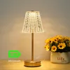 Vintage křišťálová stolní lampa stmívatelná noční lampa Náhled obrázku produktu 6