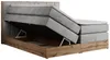 MKS MEBLE King Boxspringbett 180x200 mit Bettkasten Eiche, Produktbild-Vorschau 5