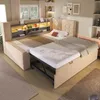 Divano letto Merax imbottito 90x200 con letto estraibile Anteprima dell’immagine prodotto 11