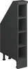 Küchenschrank für Dachschrägen Vicco R-Line Anthrazit 15 cm Produktbild-Vorschau 2