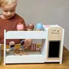 Set da gioco per gelateria in legno con macchina per il Anteprima dell’immagine prodotto 9